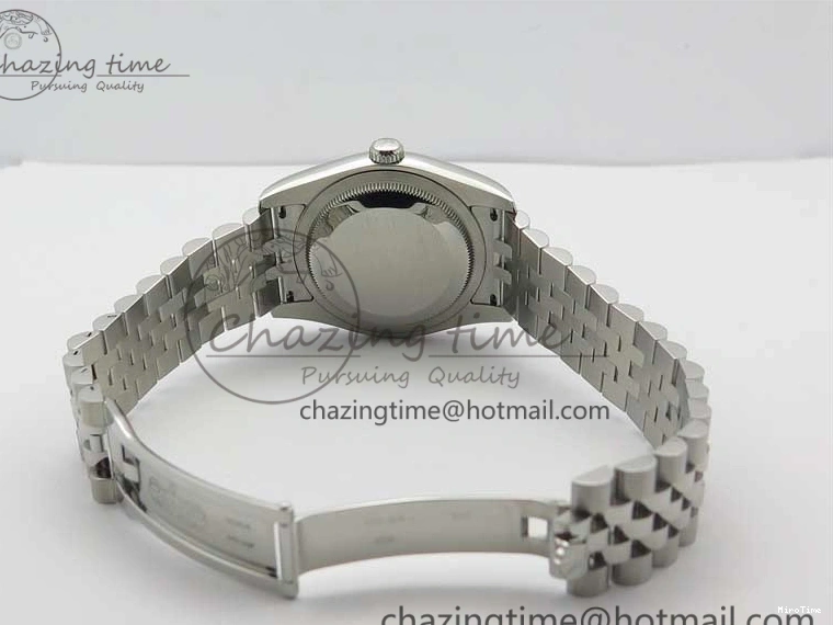 MiroTime 0801 DateJust 36 SS 116234 ARF 1:1 Best Edition 904L Steel Blue Dial Roman Markers on Jubilee Bracelet SH3135 V WellDesigned 3199
